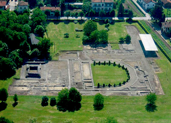Industria, colonia romana del II secolo a.C. poco distante da Torino